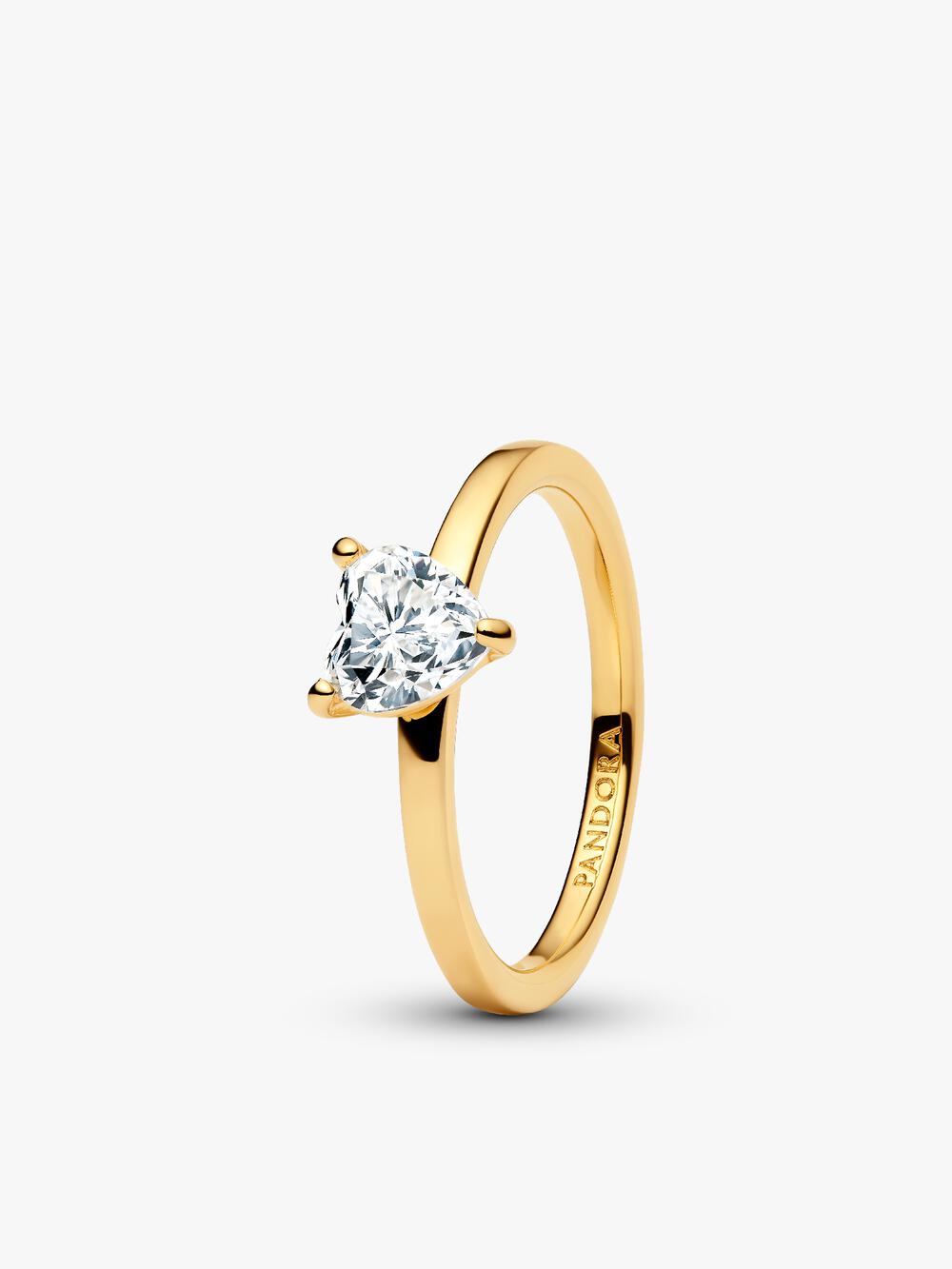 Elevated Heart Ring