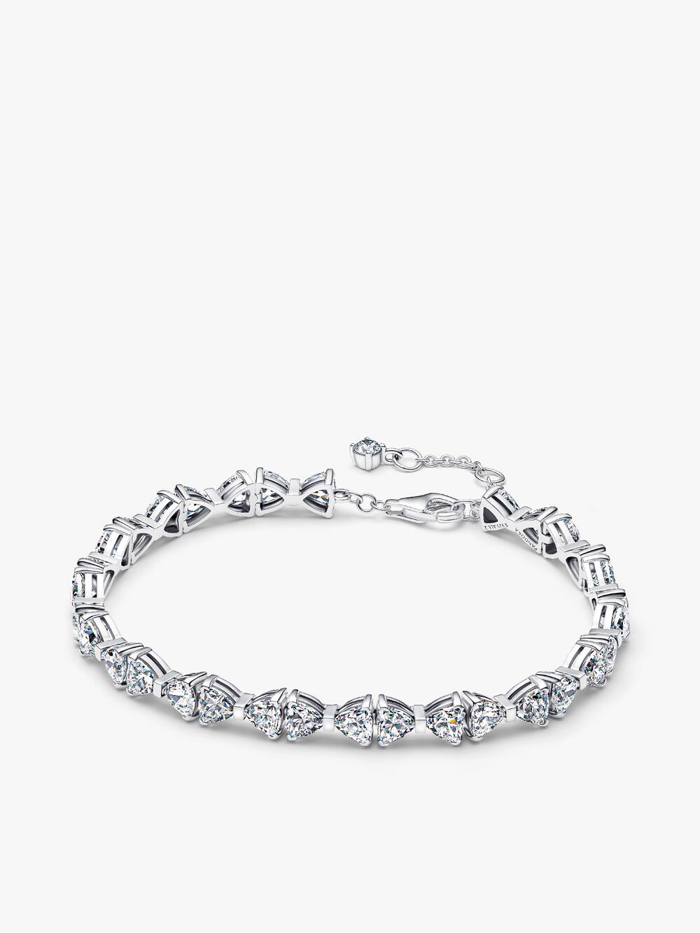 Sparkling Pink Tennis Bracelet